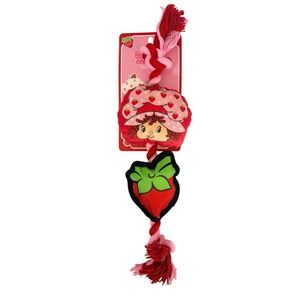 Brand‎ New Strawberry Shortcake Clinker & Squeaky 14"Dog Toy